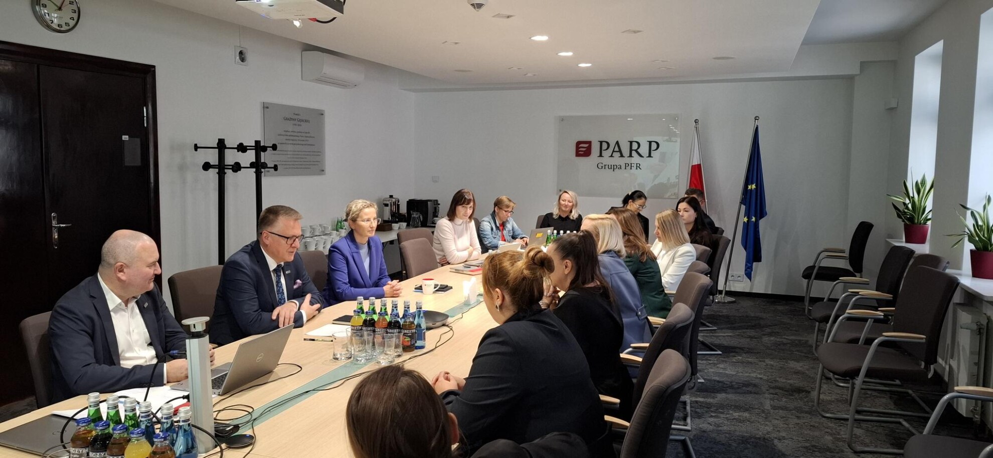 Delegacja Agency for Innovation, Scientific and Technological Development and Entrepreneurship (INOVA) z Macedonii Północnej z wizytą w PARP