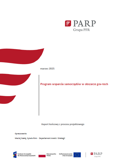 Raport z procesu projektowego - Program wsparcia samorządów w obszarze govtech